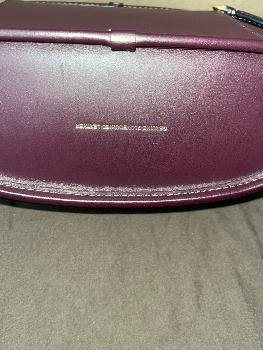 Coach Leather regular size Trail Bag in Merlot. - Picture 4 of 10